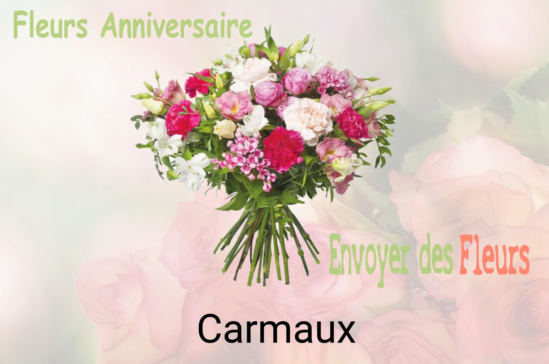 Bouquet de fleurs d’anniversaire livré à Carmaux